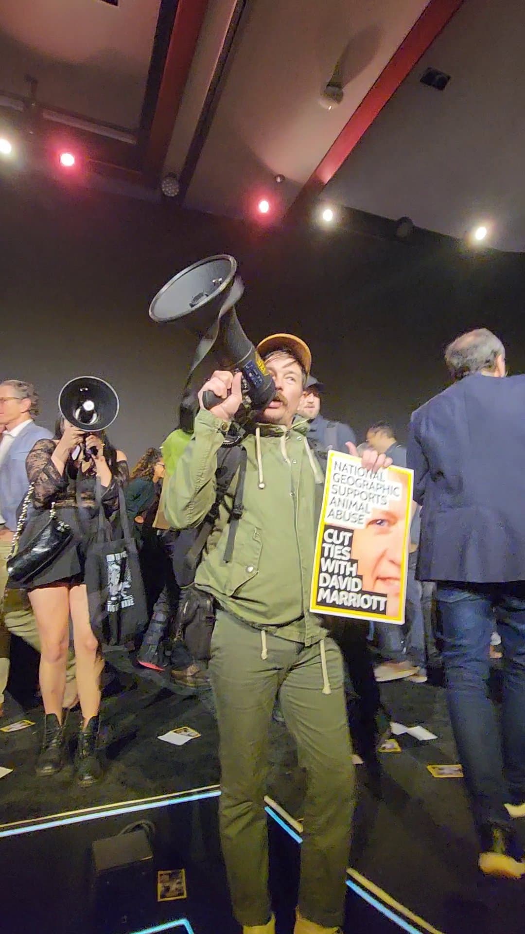 Activists taking action